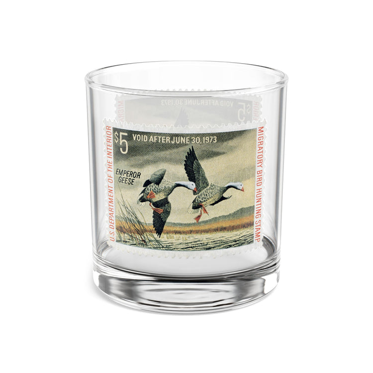 Official 1972 -1973 Federal Duck Stamp - Whiskey Glass