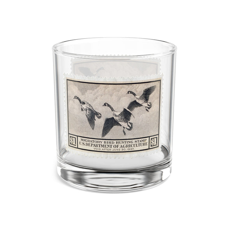Official 1936 - 1937 Federal Duck Stamp - Whiskey Glass
