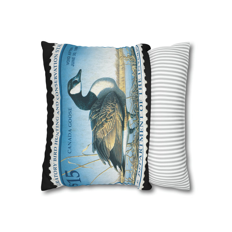 Official 1997-1998 Federal Duck Stamp - Zippered Pillow Cover