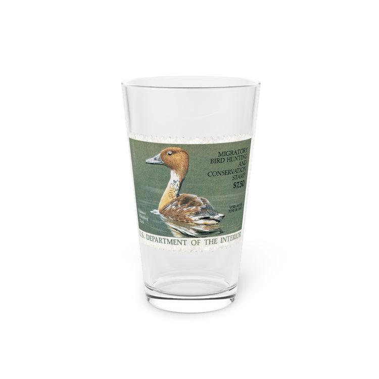 Official 1986-1987 Federal Duck Stamp - Pint Glass