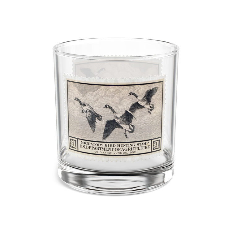 Official 1936 - 1937 Federal Duck Stamp - Whiskey Glass