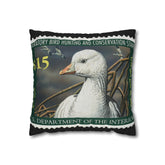 Official 2006-2007 Federal Duck Stamp - Zippered Pillow Cover