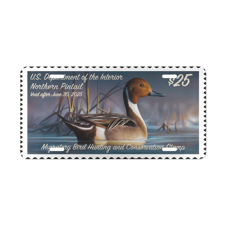 Official 2024 - 2025 Federal Duck Stamp - License Plate