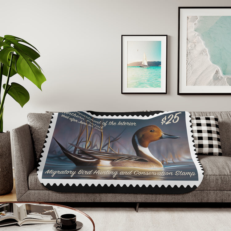 Official 2024-2025 Federal Duck Stamp - Sherpa Blanket