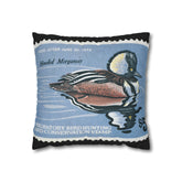 Official 1978-1979 Federal Duck Stamp - Zippered Pillow Cover
