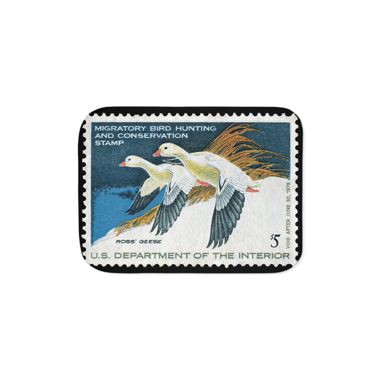 Official 1977-1978 Federal Duck Stamp - Sherpa Blanket