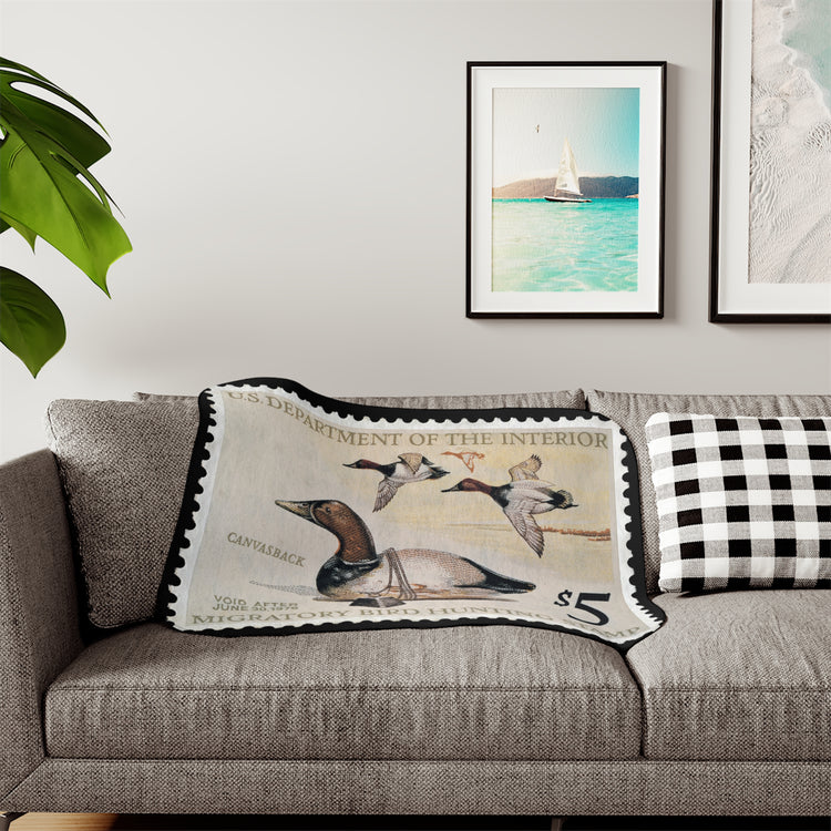 Official 1975-1976 Federal Duck Stamp - Sherpa Blanket