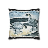 Official 1964-1965 Federal Duck Stamp - Zippered Pillow Cover