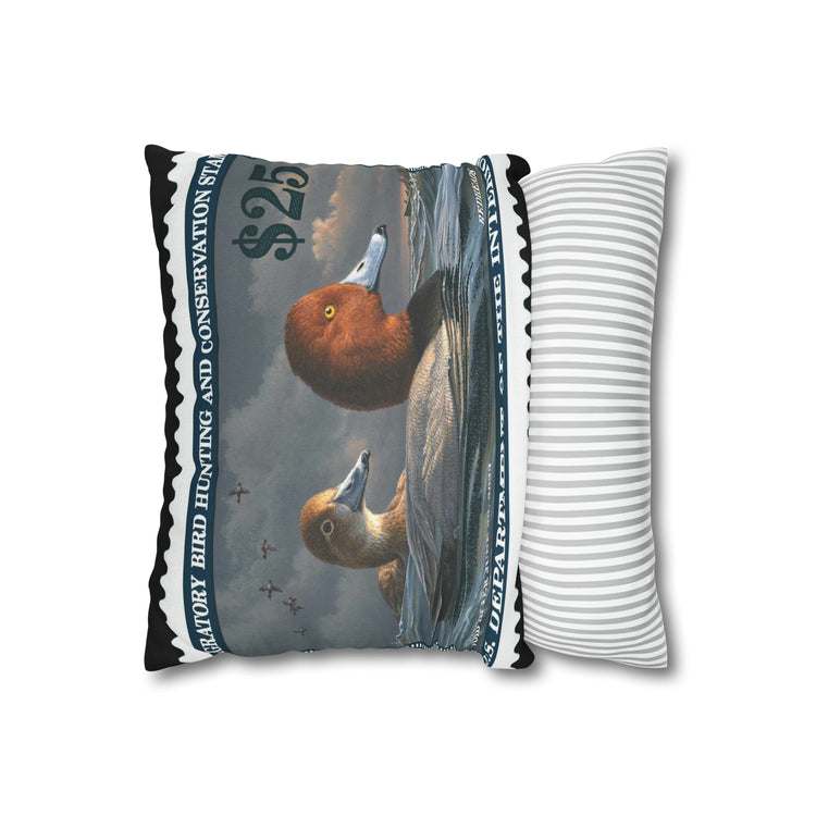 Official 2022-2023 Federal Duck Stamp - Zippered Pillow Cover