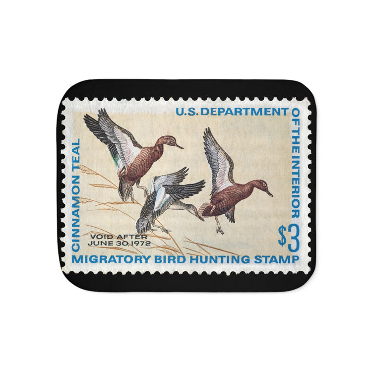 Official 1971-1972 Federal Duck Stamp - Sherpa Blanket