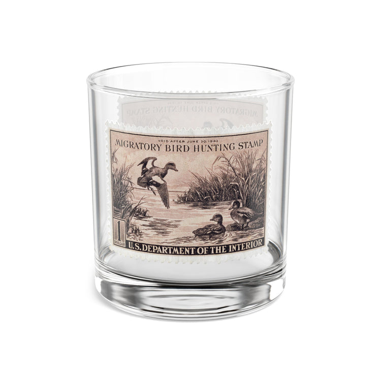 Official 1942 - 1943 Federal Duck Stamp - Whiskey Glass