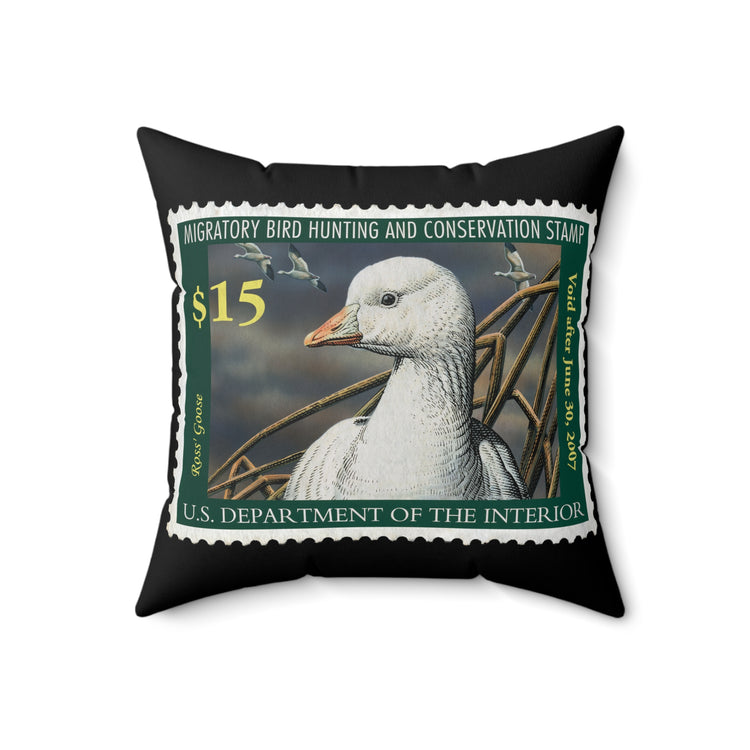 Official 2006-2007 Federal Duck Stamp - Black Pillow