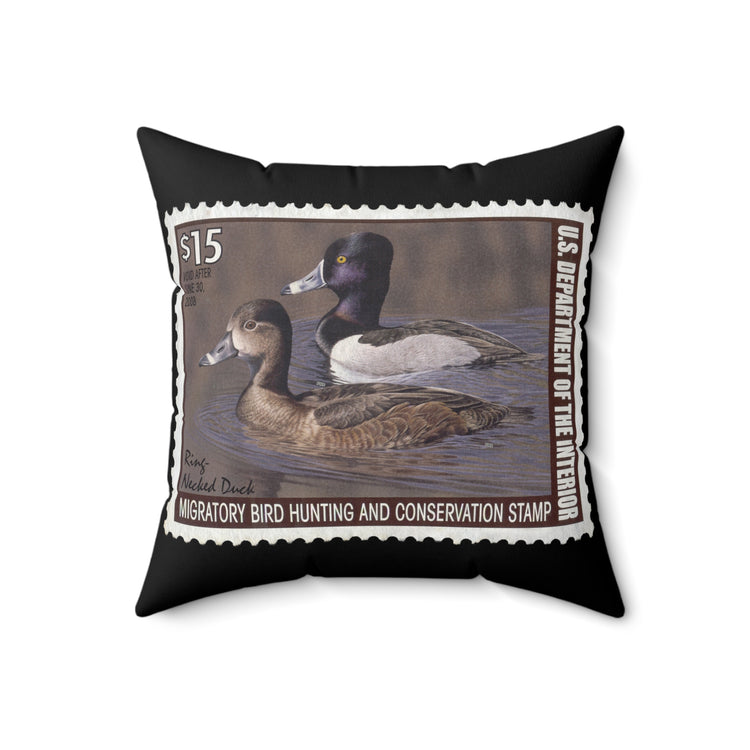 Official 2007-2008 Federal Duck Stamp - Black Pillow