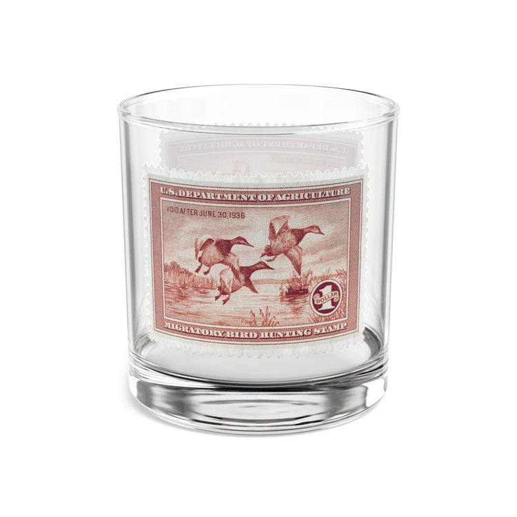 Official 1935 - 1936 Federal Duck Stamp - Whiskey Glass