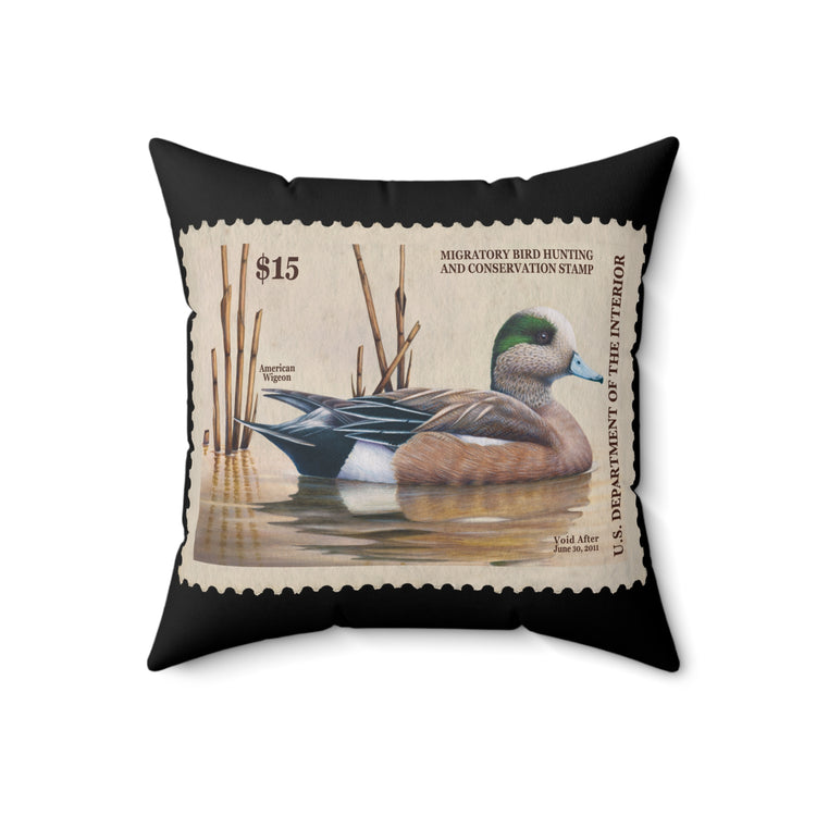 Official 2010-2011 Federal Duck Stamp - Black Pillow