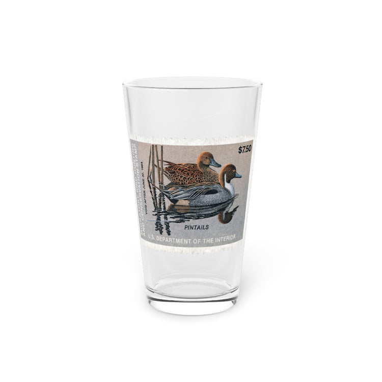 Official 1983-1984 Federal Duck Stamp - Pint Glass