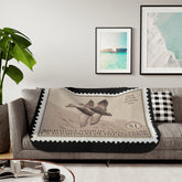 Official 1940-1941 Federal Duck Stamp - Sherpa Blanket