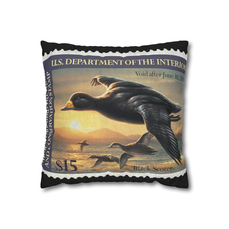 Official 2002-2003 Federal Duck Stamp - Zippered Pillow Cover