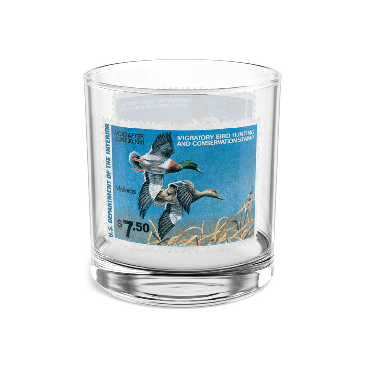 Official 1980 -1981 Federal Duck Stamp - Whiskey Glass
