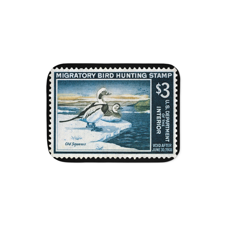 Official 1967-1968 Federal Duck Stamp - Sherpa Blanket