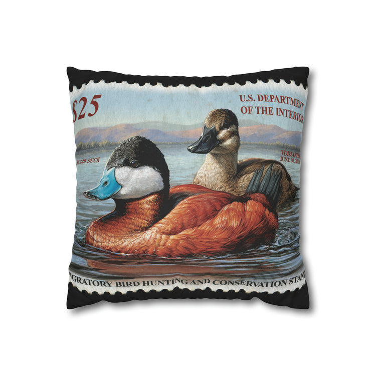 Official 2015-2016 Federal Duck Stamp - Zippered Pillow Cover