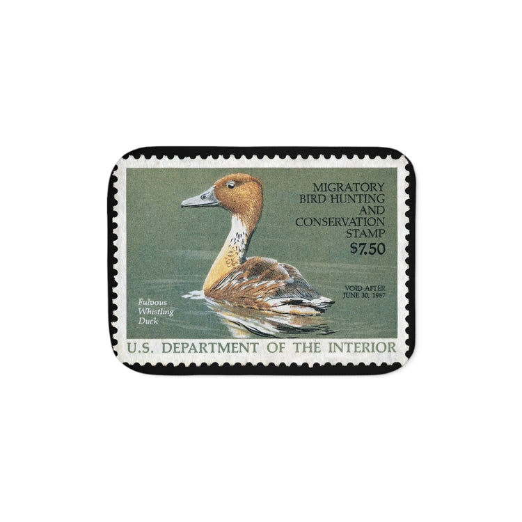 Official 1986-1987 Federal Duck Stamp - Sherpa Blanket