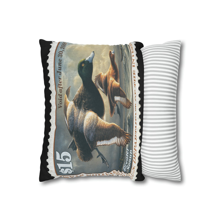 Official 1999-2000 Federal Duck Stamp - Zippered Pillow Cover