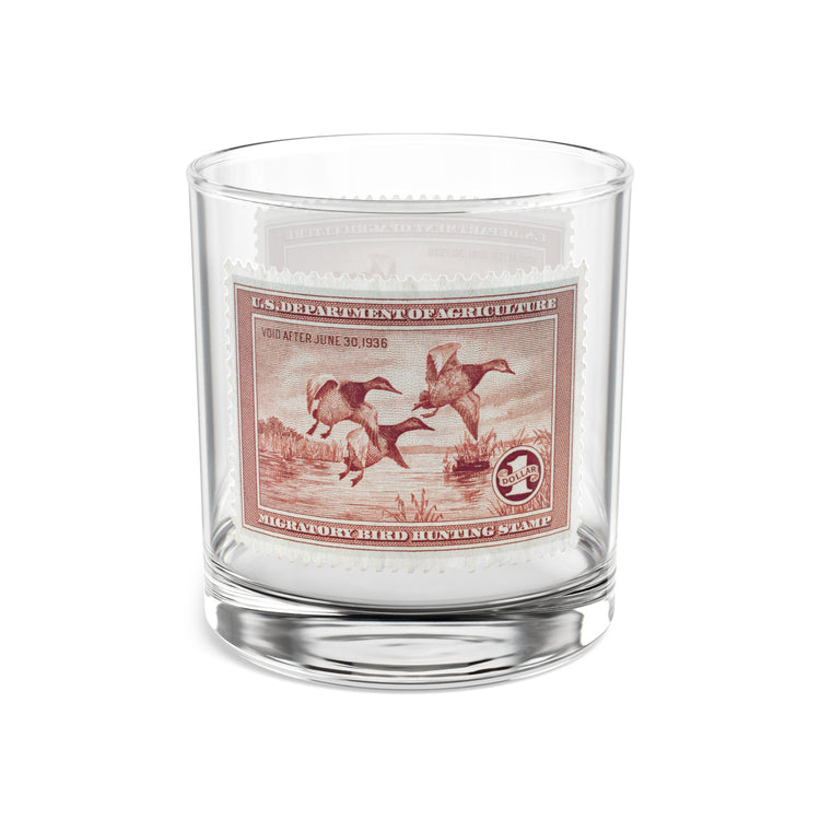 Official 1935 - 1936 Federal Duck Stamp - Whiskey Glass