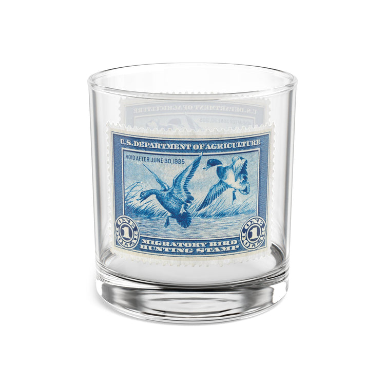 Official 1934 - 1935 Federal Duck Stamp - Whiskey Glass