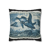 Official 1952-1953 Federal Duck Stamp - Zippered Pillow Cover