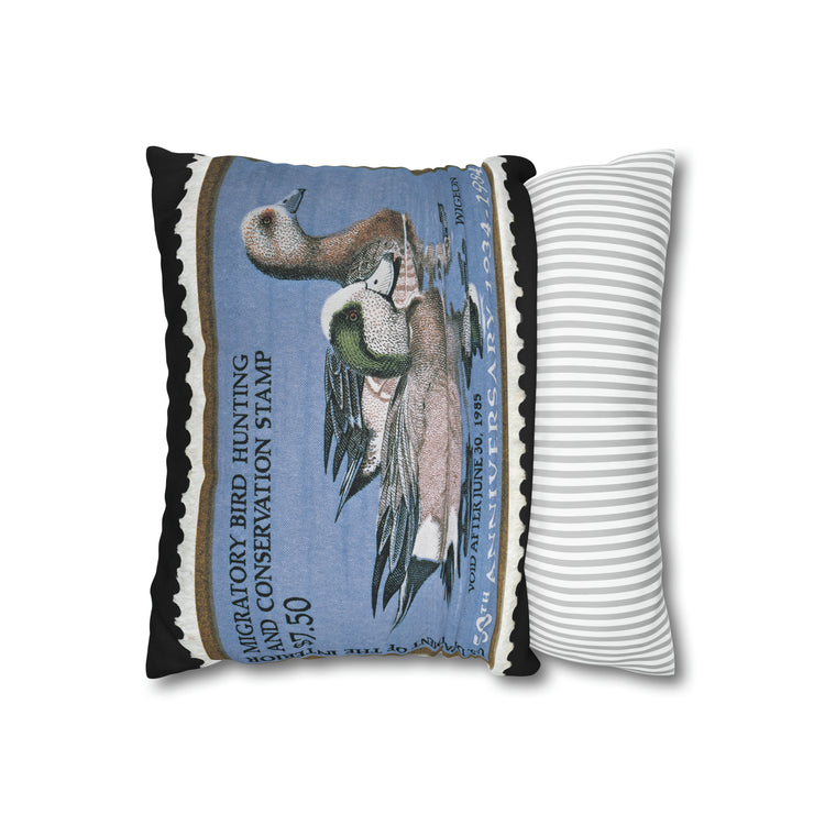Official 1984-1985 Federal Duck Stamp - Zippered Pillow Cover