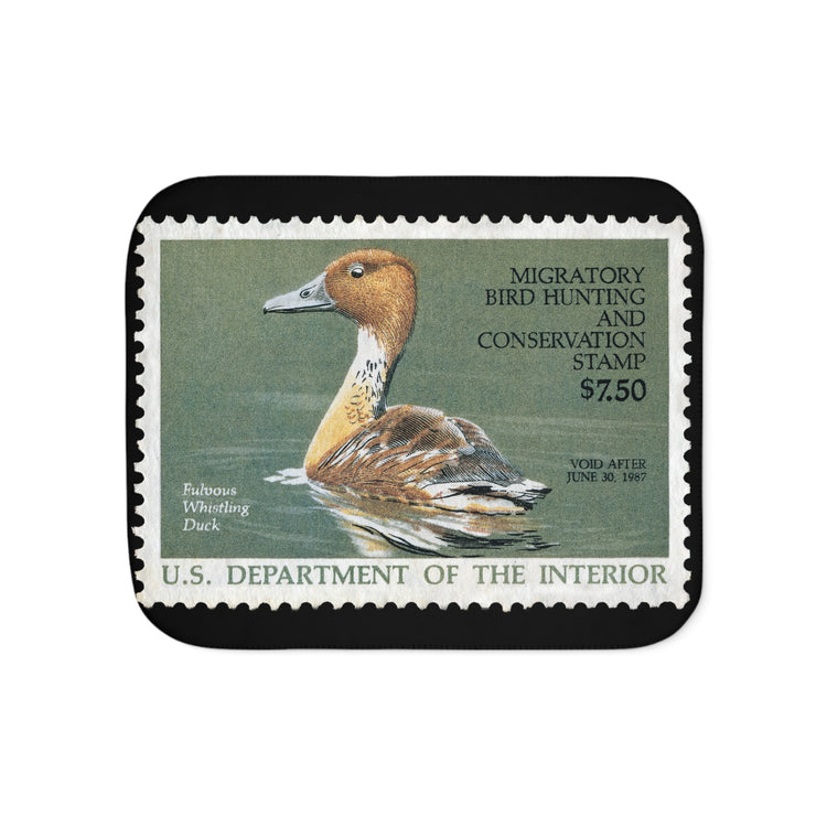 Official 1986-1987 Federal Duck Stamp - Sherpa Blanket