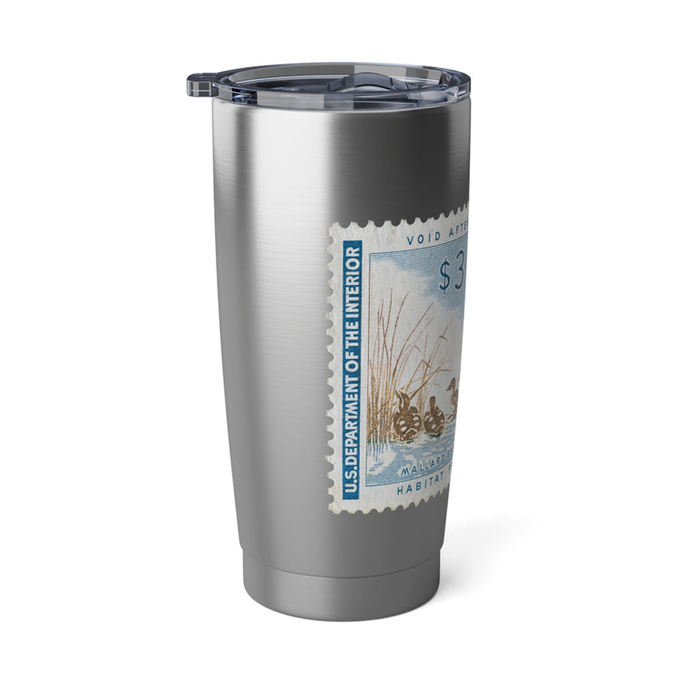 Official 1961-1962 Federal Duck Stamp - Stainless Steel Tumbler