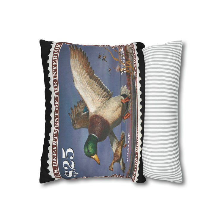 Official 2018-2019 Federal Duck Stamp - Zippered Pillow Cover