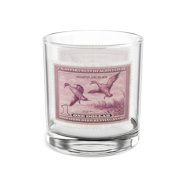 Official 1938 - 1939 Federal Duck Stamp - Whiskey Glass