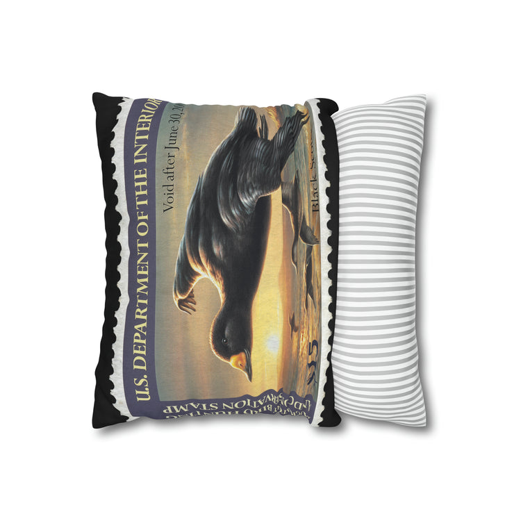 Official 2002-2003 Federal Duck Stamp - Zippered Pillow Cover