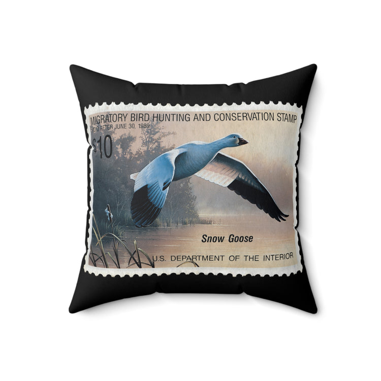 Official 1988-1989 Federal Duck Stamp - Black Pillow