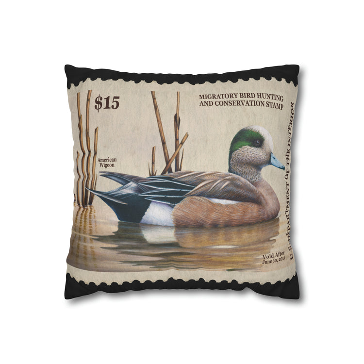 Official 2010-2011 Federal Duck Stamp - Zippered Pillow Cover