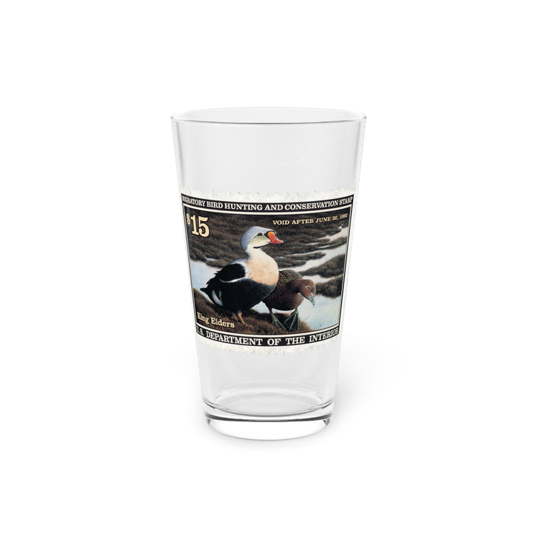 Official 1991-1992 Federal Duck Stamp - Pint Glass