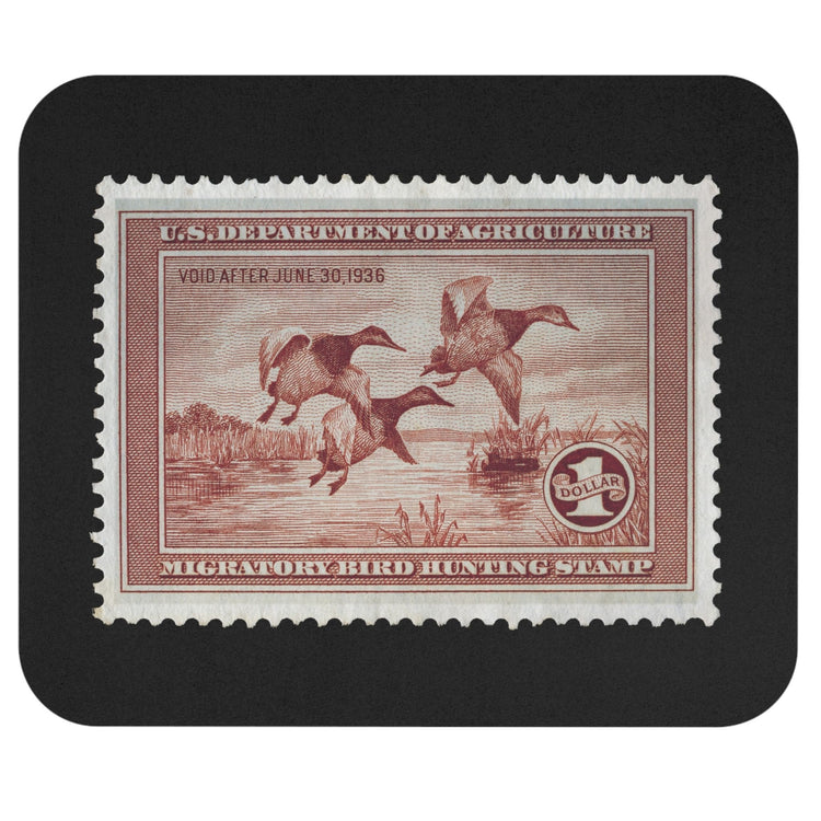 Official 1935-1936 Federal Duck Stamp - Mouse Pad