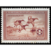 Official 1935 - 1936 Federal Duck Stamp - Metal Sign