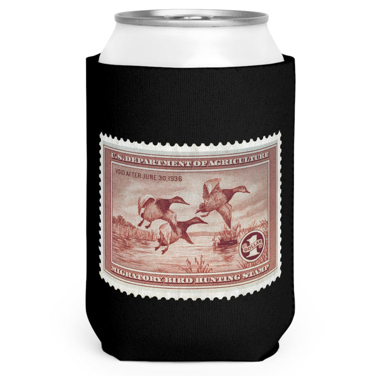 Official 1935-1936 Duck Stamp - Can Cooler Sleeve