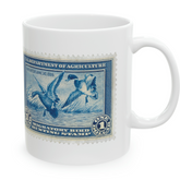 Official 1934-1935 Federal Duck Stamp - White Mug
