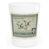Official 1937-1938 Federal Duck Stamp - Shot Glass