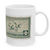Official 1937-1938 Federal Duck Stamp - White Mug