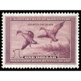 Official 1938 - 1939 Federal Duck Stamp-Metal Sign