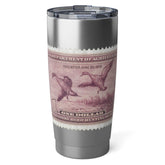 Official 1938-1939 Federal Duck Stamp - Stainless Steel Tumbler