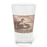 Official 1939-1940 Federal Duck Stamp - Pint Glass