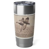Official 1940-1941 Federal Duck Stamp - Stainless Steel Tumbler
