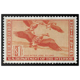 Official 1944 - 1945 Federal Duck Stamp - Canvas Sign
